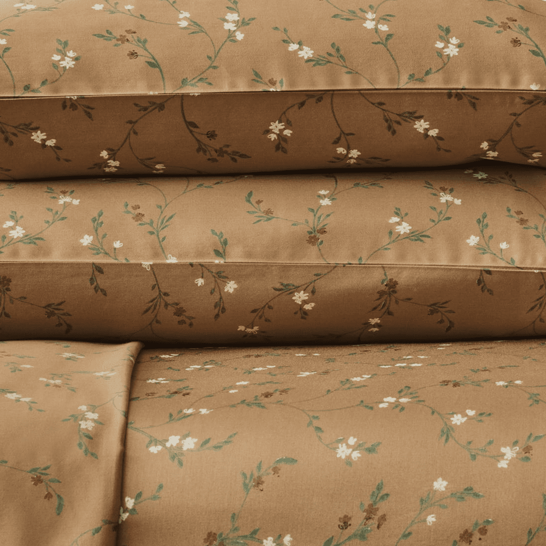 Lysia Floral Dark Caramel