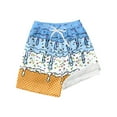 thumbnail image 3 of Tiijoy Big Boys Swim Trunks Active Performance Swimming Shorts with Ice-Cream Print, 3 of 3