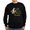 Black, variant on CafePress - The Sloth Is My Spirit Animal Sweatshirt (Dark) - Classic Crew Neck Sweatshirt
