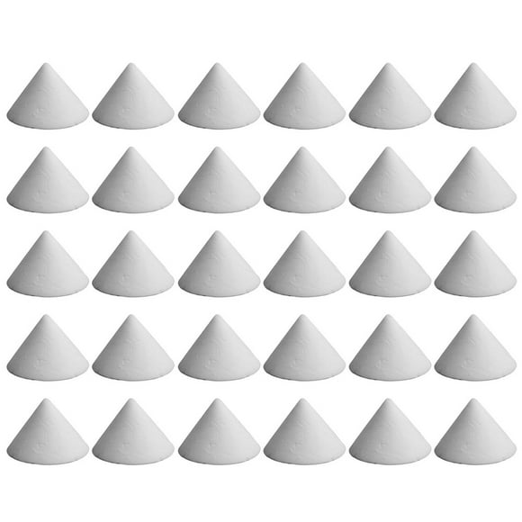 Milisten 30Pcs Pottery Refractory Support Nails Practical Ceramic Pottery Kiln Tools for Pottery Kiln Oven