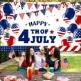 thumbnail image 5 of JWshufel Independence Day Celebration Patriotic Event Versatile Party Decoration Long Lasting Fabric 4th of July Outdoor Indoor Usage, 5 of 6