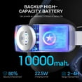 thumbnail image 2 of Battery Head Strap for Meta Quest 3s/3, 10000mAh Battery VR Headset Strap with Enhanced Comfort and Balance, Extended 2-4H Playtime VR Headset Accessories Strap, 2 of 9