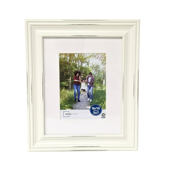 Mainstays Distressed Photo Frame, Multiple Sizes & Colors