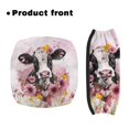 thumbnail image 2 of HELLHERO Cow Flower Easy to Clean Walker Rollator Seat Back Cover Seat & Back Cover with Stain Proof Walker Protection Streets and Indoor Outdoor Holiday, 2 of 7