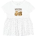 thumbnail image 3 of Inktastic Wild One Happy 1st Birthday Woodland Animals Girls Baby Dress, 3 of 5