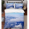thumbnail image 3 of 3D Cielo Montaña Naturaleza Paisaje Funda nórdica Set Ropa de cama Set Funda nórdica, 3 of 3