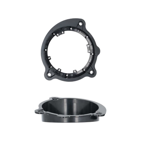 Metra - Speaker Adapter Plate for Select Mercedes 2000-2006 Vehicles (2-Pack) - Black - image 2