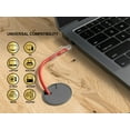 thumbnail image 3 of Cable Leader 6ft Slim Cat6 28AWG UTP Ethernet Network Patch Cable Snagless, Red, 3 of 3