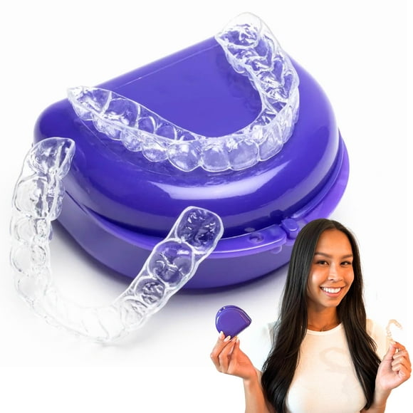 Custom Clear Dental Retainers Made in The USA Ortho Lab | at Home Kit for Perfect Custom Fit Great for Replacement Retainers Fast Turnaround Time (Upper & Lower Set)
