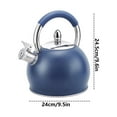 thumbnail image 2 of WHEANG Stainless Whistling Kettle Thickened Kettle With A Double Bottom And Induction Cooker Can Be Used To Boil Water With A Whistling Sound, 2 of 2