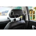 thumbnail image 6 of Zone Tech Metal Car Hanger Headrest Clothes Holder Travel Vehicle Jacket Suit Coat Hanger with Headrest Restraint Rods, 6 of 6