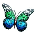 thumbnail image 6 of Modern Butterfly Wall Sculpture Decor Hanging Metal Collectible Figurine Artwork Blue Green, 6 of 10