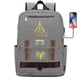 thumbnail image 1 of Harry Potter Bronzing Large-capacity Schoolbag Sports Backpack Waterproof Leisure Travel Backpack Computer Compartment Schoolbag-13, 1 of 4
