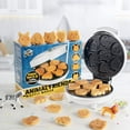 thumbnail image 3 of Waffle Wow! Animal Mini Waffle Maker- Makes 7 Fun, Different Shaped Waffles Including a Cat, Dog, Reindeer & More, 3 of 5