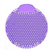 1Pack ToughGuy 55FJ84 Urinal Screen, Round, Purple, 2 lb, PK10