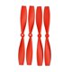 thumbnail image 4 of Hélices de repuesto de 4 piezas para accesorios de s CCW CW Parts - Rojo naranja yotijar Hélice para MITU Drone, 4 of 10