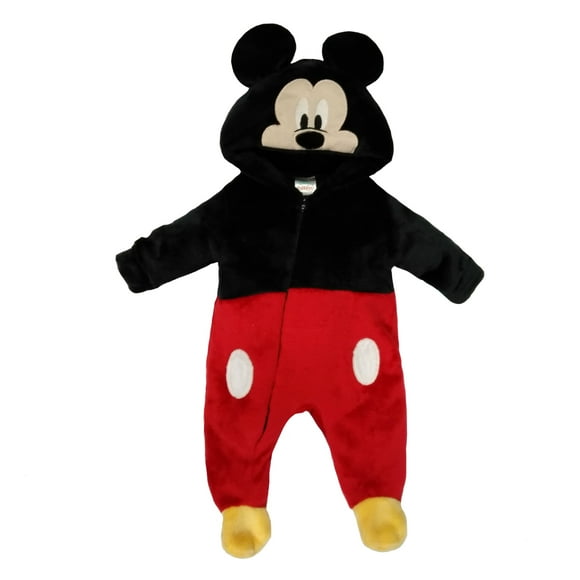Mameluco con Gorro Bordado Disney Mickey Mouse Carita Disney Mameluco2361