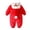 B6-Red, variant on 2PCS Newborn Infant Baby Boy Girl Fleece Halloween Pumpkin Jumpsuit Hoodie Romper Onesie Costumes Outfit