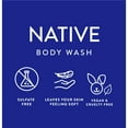 thumbnail image 4 of Native Body Wash, Sulfate Free, Lilac & White Tea, for Women and Men, 36 oz - 2 Pcs, 4 of 6