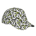 thumbnail image 6 of Picia Soccer and Football pattern Trucker Low Profile Hat Men Women Baseball Cap Dad Hat Adjustable Unconstructed Plain Cap, 6 of 9