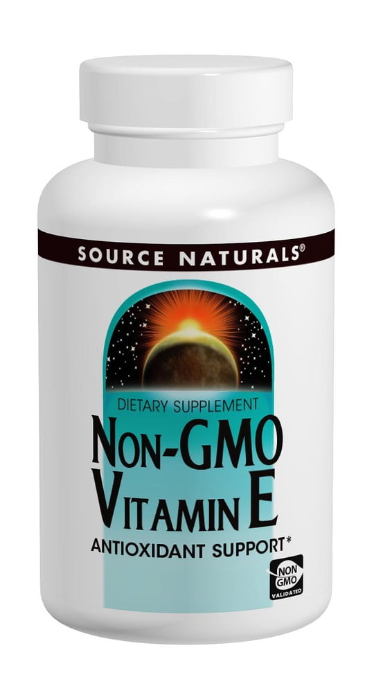 Source Naturals Vitamin E Non-Gmo, 400 Iu, 30 Tabs