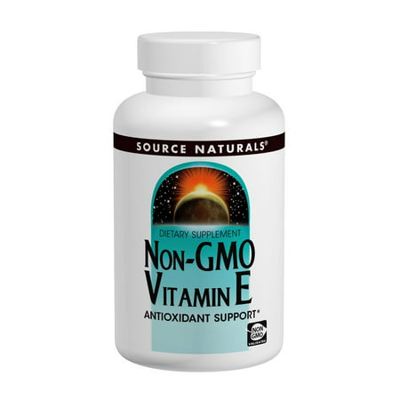 NON-GMO Vitamin E 400 IU Source Naturals, Inc. 60 (Best Natural Source Of Vitamin E)