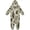 Pine Boughs and Holly Pattern, variant on Soft Big Kids Onesie Pajamas Cozy Loose-Fit Jumpsuits for kids with Pockets for Christmas Lounge & Play Deer and Cardinals Pattern
