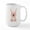 White, variant on CafePress - Pink Llama Holding Easter Egg Mugs - 15 oz Ceramic Large White Novelty Mug
