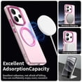 thumbnail image 4 of For Xiaomi Redmi Note 14 4G (163.25x76.55x8.16mm) Case Compatible with MagSafe Anti Drop Hybrid Phon, 4 of 5