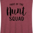 thumbnail image 3 of Instant Message - Part Of The Aunt Squad - Women's Racerback Tank Top, 3 of 6