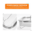 thumbnail image 6 of Basket for Oven, Stainless Steel Basket Non-Stick Mesh Basket Set, Tray Wire Rack, 6 of 7