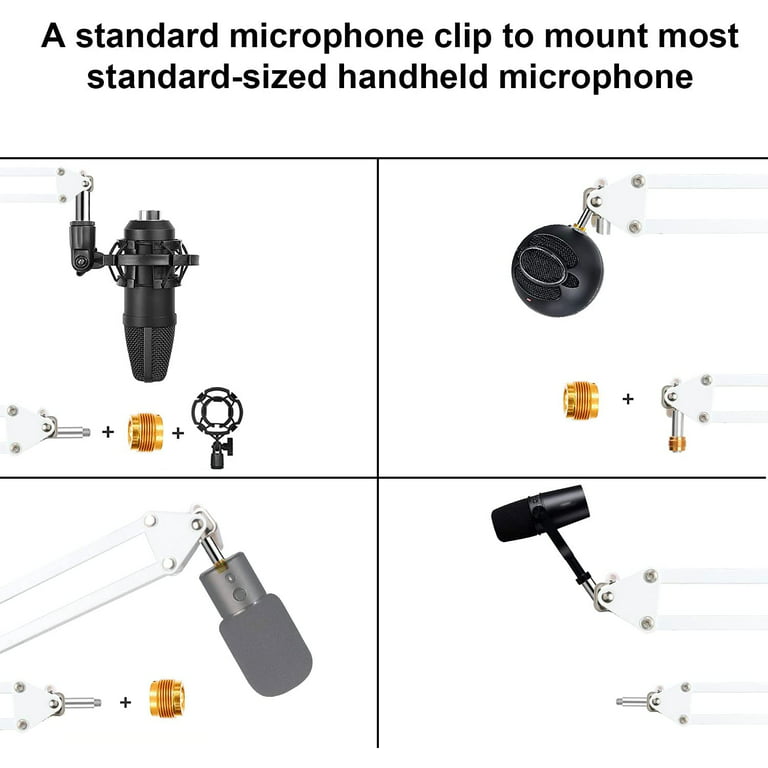 Razer Seiren Mini Boom Arm with Pop Filter - Mic Stand with Foam Cover  Windscreen Compatible with Razer Seiren Mini Streaming Microphone by  YOUSHARES : YOUSHARES: Musical Instruments 
