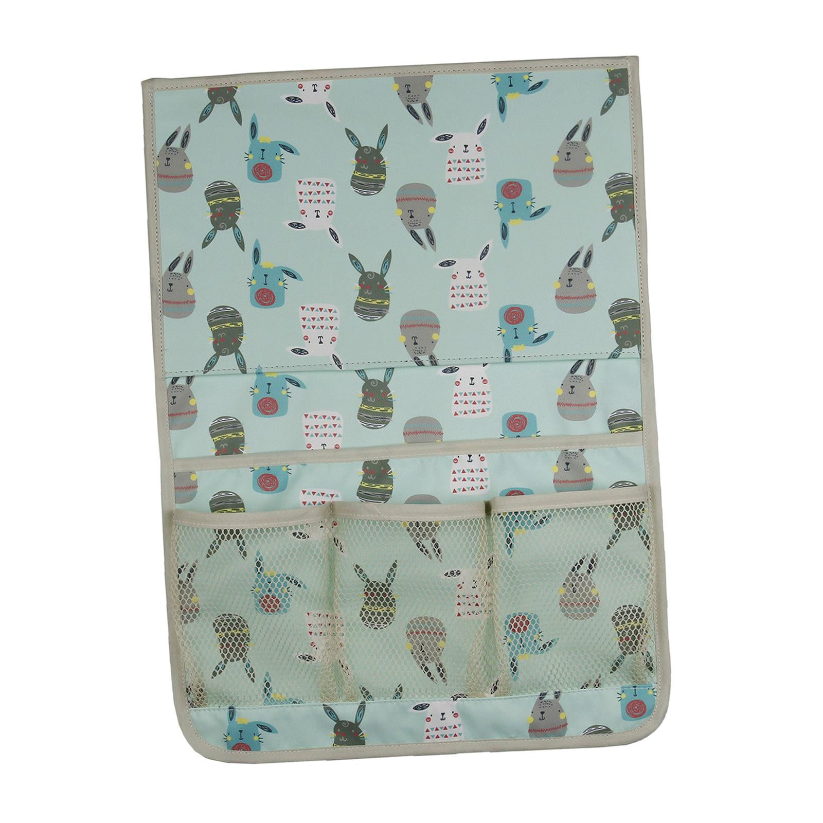 Bedside Bedside Hanging Storage Basket Blue