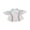 White, variant on White 23 Inch Porch Goose Clothing Baseball Sports Theme Outfit For Lawn Decoration With Rotating Sleeve Balls Garden Statue Attire