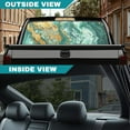 thumbnail image 5 of SEANATIVE Rear Window Decals for Trucks Full Back Window Decals Stain-resistant Pickup Graphic Perforated One-Way Vision Film Sticker Car Decoration, Marble Green Gold, 5 of 7