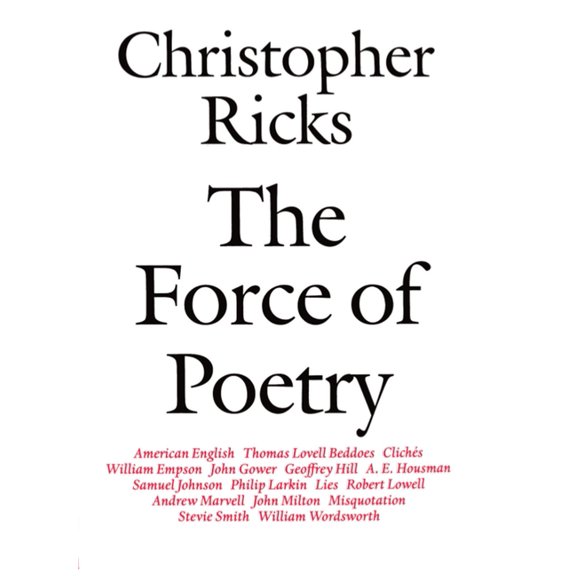 The Force of Poetry, (Paperback)