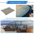 thumbnail image 3 of Parche de Reparación de Cuero Autoadhesivo Unique Bargains Cinta de Reparación de Cuero para Asiento de Automóvil Sofá Sillones Sillas Moldura Interior Gris Oscuro 40" x 16", 3 of 7