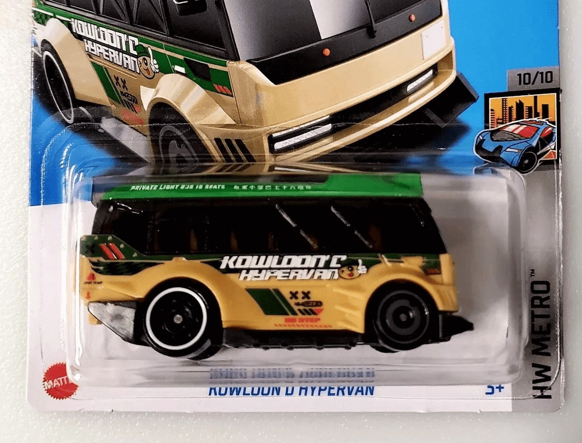 Hot Wheels Kowloon'd Hypervan1 187/250 Green HW Metro 10/10