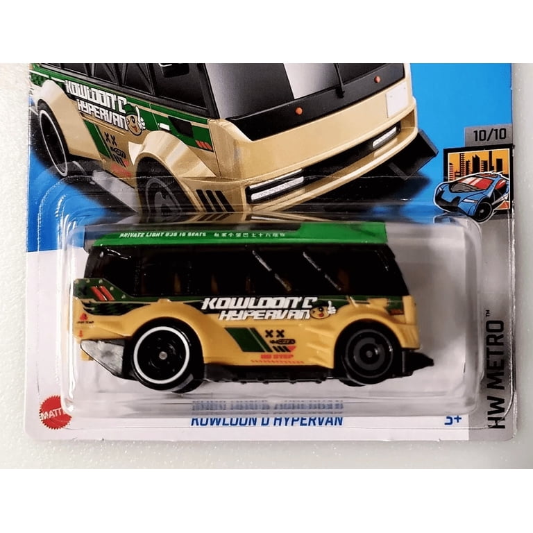 Hot Wheels Kowloon'd Hypervan1 187/250 Green HW Metro 10/10
