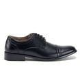 thumbnail image 2 of Men's 95733 Leather Lined Perforated Cap Toe Oxford Dress Shoes, Black, 12, 2 of 3