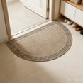 thumbnail image 7 of Tarmeek Half Round Door Mat 50x80cm Non-Slip Textured Entrance Rug, Anti-Slip Semicircle Floor Mat for Indoor Outdoor Use, Washable Absorbent Carpet for Home Entryway Kitchen, 20x31 Inch, 7 of 7