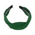 thumbnail image 5 of Unique Bargains 1 Pc Headband Cross Hair Accessories for Women Blackish Green, 5 of 5