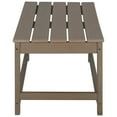 thumbnail image 3 of Polytrends  Laguna Hdpe All Weather Outdoor Patio Coffee And Side Tables (3-Piece Set) Weathered Wood, 3 of 5