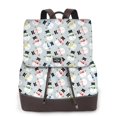 thumbnail image 1 of Easygdp Colorful Hat Snowman Mochila de Cuero para Mujeres, Bolso de Hombro, Bolsos de Mano de Moda para Trabajo y Viajes, 1 of 4
