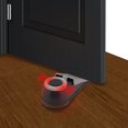 thumbnail image 4 of Alarma de seguridad con tope de puerta de cuña de 120 dB, sirena de alarma inalámbrica extremadamente ruidosa audible hasta 1,500 pies, almohadilla antideslizante, alarma compacta ideal para, 4 of 5