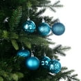thumbnail image 5 of Holiday Time 26 Count Shatterproof Ornaments- Teal, 5 of 6