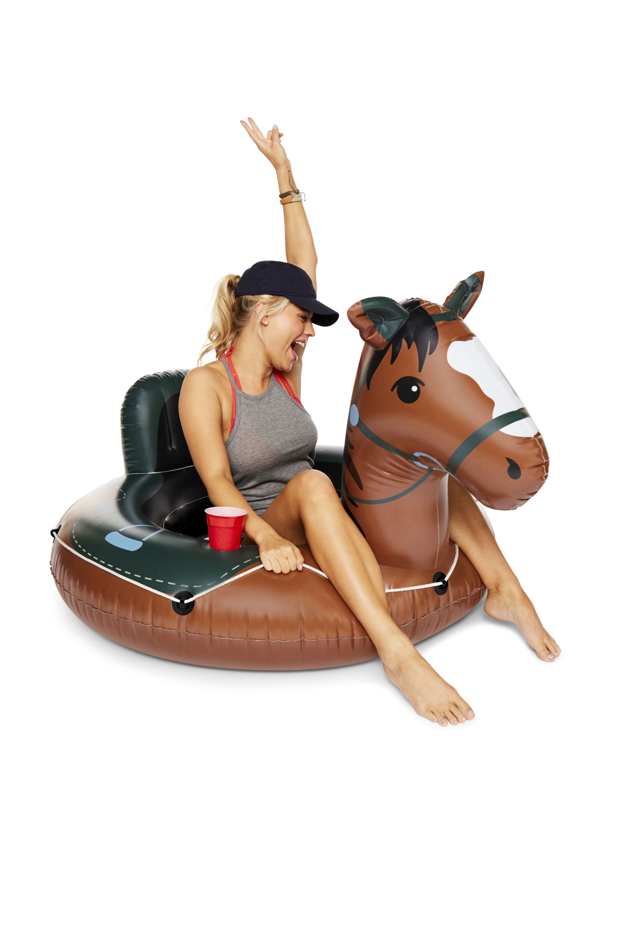 BigMouth Inc Buckin' Bronco Horse River Tube, Giant Inflatable River