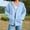 1# Light Blue cheap stuff under 5 dollars, variant on Dyegold Zip Up Hoodies For Women Fall Sweatshirt Casual Loose Long Sleeve Full Zip Jackets Light Hooded Y2k Teen Girl Jacket