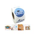 thumbnail image 3 of 1 Roll 500 Pcs Creative Practical Round Novel Roll Paper Stickers Gift Bag Stickers Convenient Beautiful Gift Tags Clothes Stickers Seal Decals for Graduation, 3 of 6