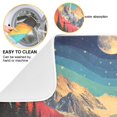 thumbnail image 3 of Yayeee Dish Drying Mat for Kitchen Counter Ultra Absorbent Easy Clean Pad 18x16", Colorful Road, 3 of 7